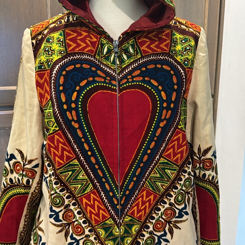LADY UTEX -Vintage 60s 70s hippie jacket - Picture 3 of 12